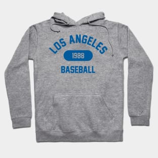 Retro 1988 Los Angeles Baseball Varsity Logo (Blue) Hoodie